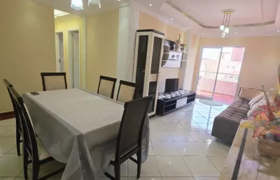 3 dorms 2 vagas churrasqueira a carvão vista mar 100metros da praia prédio c piscina na guilhermina