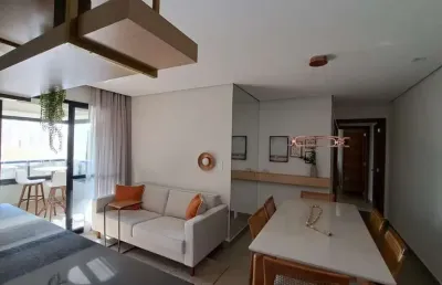 Apartamento 2 suítes com cozinha americana e 2 vagas