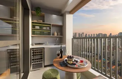 Apartamento 2 dorms. 1 suíte, 63m² à venda na city ribeirão