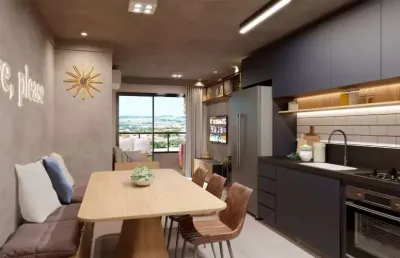 Apartamento 2 dorms. 1 suíte, 59m² à venda bairro ribeirania