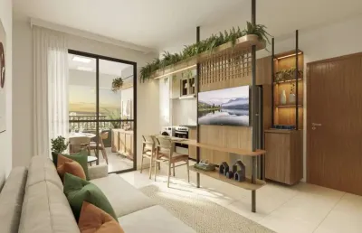 Apartamento 2 dorms. 1 súite,  55 m² à venda mata rara