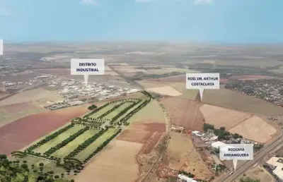 Lote empresarial à venda log centro empresarial jardinópolis