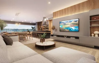 Cobertura com 370m² 4 suítes 4 vagas à venda vila do golf