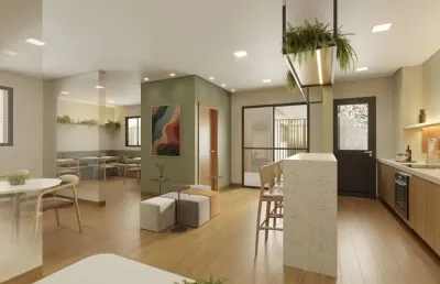 Apartamento 2 dorms. 1 súite,  56 m² à venda mata rara