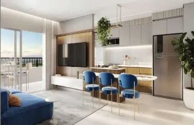 Apartamento 2 quartos, 58 m²  à venda zona sul de ribeirão