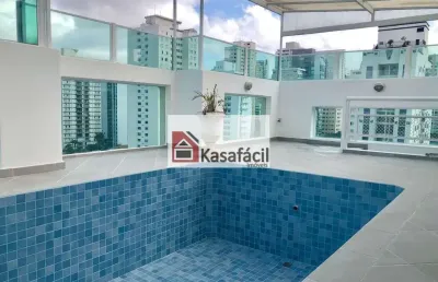 Cobertura duplex, com piscina, locação, campo belo.