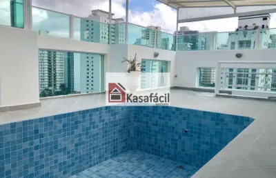 Cobertura duplex campo belo, com piscina, á venda, campo belo.