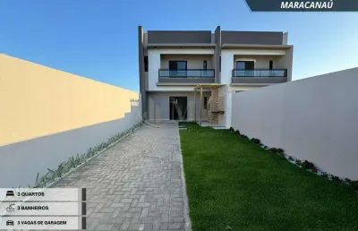 Casa com 3 quartos à venda no Pau-Serrado, Maracanaú 