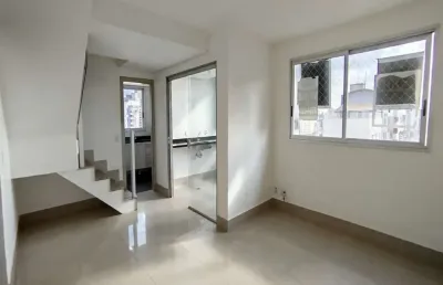 Cobertura com 2 quartos para alugar na rua itapemirim, 23, serra, belo horizonte, 130 m2 por r$ 4.100