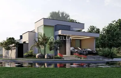 Casa térrea de alto padrão com 3 suítes no condomínio le france – sorocaba/sp