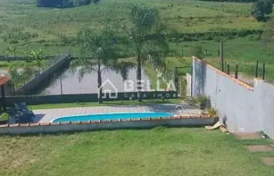 Chácara à venda, tanque para pesca com 400 m² e vertente de água naturalcaguassu, sorocaba, sp