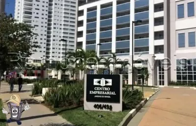 Aluga-se sala  no centro empresarial jardins do brasil,  com excelente localização, pronta para sua empresa