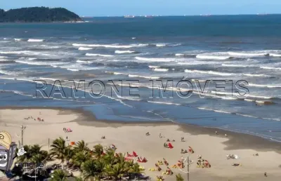 Vende-se apto com vista para o mar, conjunto dos bancários de praia grande na aviação  / sp