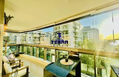 Apartamento vista mar em charitas com varanda gourmet. lazer e conforto!