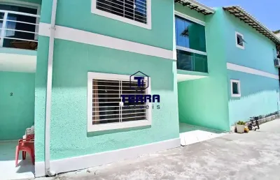 Linda duplex em maria paula, com 2 quartos, uma suíte e área gourmet.