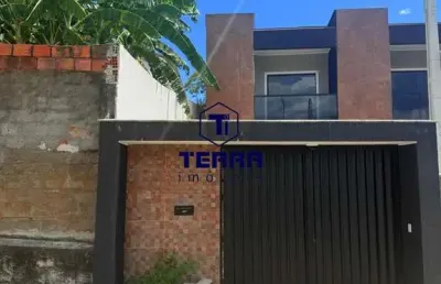 Venha morar no condado de maricá, casa nova, 2 suítes e quintal privativo