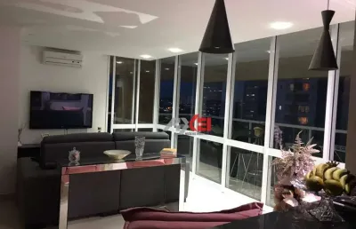 Apartamento com 2 dormitórios para alugar, 98 m² - parque residencial aquarius - são josé dos campos/sp