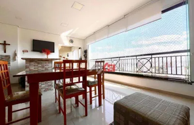 Apartamento com 3 dorms sendo 2 suítes 140 m² - vila ema - são josé dos campos/sp