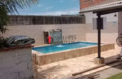 Casa térrea 2 domitórios jardim , piscina e área gourmet – mobiliada