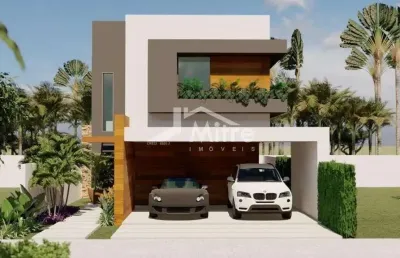 Casa em condomínio fechado com 3 quartos à venda no Centro, Tibau 