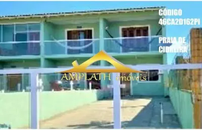 Casa com 2 quartos à venda no centro, cidreira  por r$ 162.000