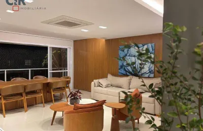 Aluguel apto mobiliado 3 suítes c/ 159 m² por r$ 16.410/mês - setor marista - goiânia/go