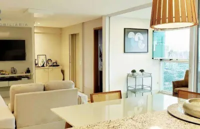 Apartamento mobiliado com 3 suítes à venda, 111 m² por r$ 1.100.000 - setor marista - goiânia/go