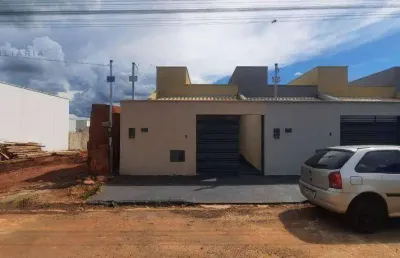 Casa com 2 dormitórios à venda, 74 m² por r$ 185.000,00 - residencial nova canaã  - trindade/go