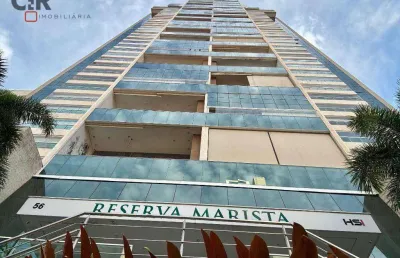 Apartamento com 3 dormitórios à venda, 200 m² por r$ 2.200.000,00 - setor marista - goiânia/go