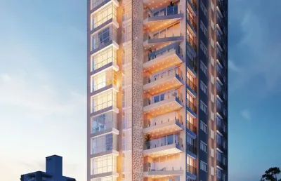 Apartamento no glass residence com 2 dormitórios e lazer completo em passo fundo