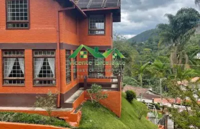 Casa para venda em nova friburgo, vale dos pinheiros, 5 dormitórios, 2 suítes, 4 banheiros, 2 vagas