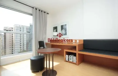 Flat com 1 quarto para alugar na Avenida Olegário Maciel, 1748, Lourdes, Belo Horizonte