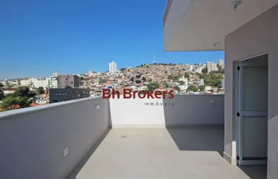 Cobertura com 2 quartos e 2 vagas para locação no santa efigênia