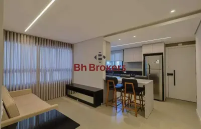 Apartamento semimobiliado de 2 quartos para locação no bairro santa efigênia.