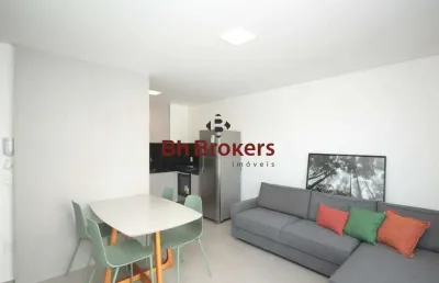 Apartamento mobiliado com 2 quartos para locação no santo agostinho.