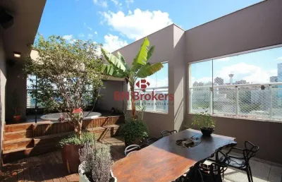 Cobertura com 3 quartos para alugar na Alameda do Ingá, 635, Vila da Serra, Nova Lima
