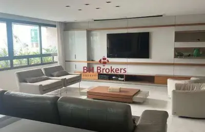 Apartamento mobiliado de 4 quartos para locação no bairro belvedere