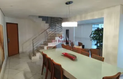 Cobertura mobiliada de 4 quartos para locação no bairro gutierrez