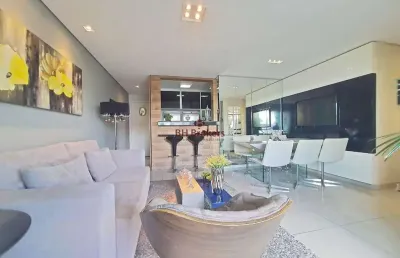 Apartamento mobiliado com 3 quartos para locação no sion.