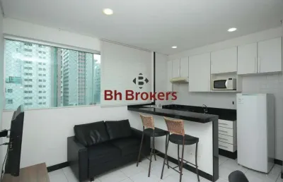Apartamento com 1 quarto para alugar na Rua Bernardo Guimarães, 2222, Lourdes, Belo Horizonte