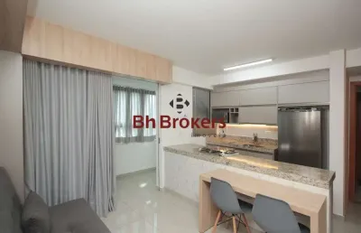 Apartamento de 1 quarto mobiliado para locação no bairro centro
