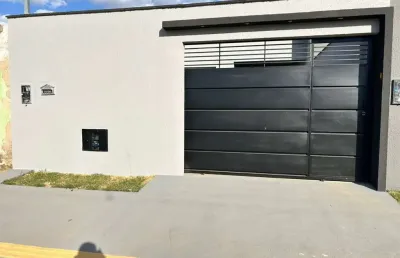 Casa para venda em aparecida de goiânia, jardim alto paraíso, 2 dormitórios, 1 suíte, 2 banheiros, 2 vagas