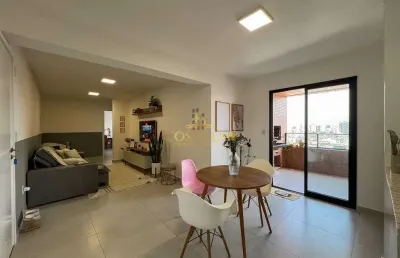 Apartamento à venda no forte - praia grande. com 2 quartos, vaga demarcada!