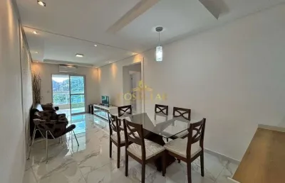 Apartamento 2 quartos com 1 suíte, 2 vagas no forte - praia grande. visite!