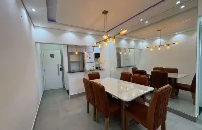 Apartamento à venda , 2 quartos 88m2 ,lazer ,  ocian em praia grande- sp