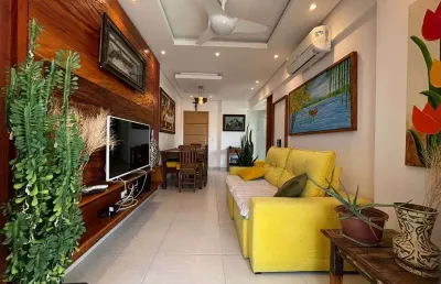 Apartamento com 2 quartos e ótima localização - caiçara - praia grande