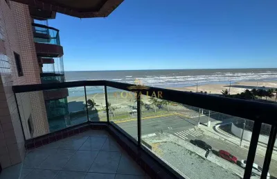 Apartamento com 2 quartos, 1 suíte e vista mar - caiçara - praia grande