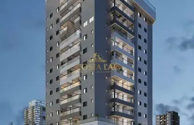 Apartamento à venda na guilhermina em praia grande. 2 quartos, 1 suíte, 1 vaga!