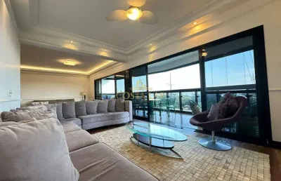 Apartamento à venda em santos, pompeia, alto padrão frente mar 252 m2 área útil