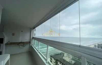 Apartamento 2 quartos, vista lateral mar no caiçara - praia grande - r$ 572.000